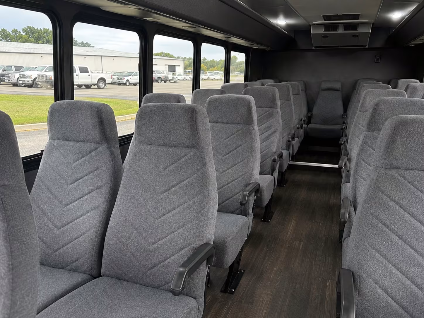 18 passenger minibus inside