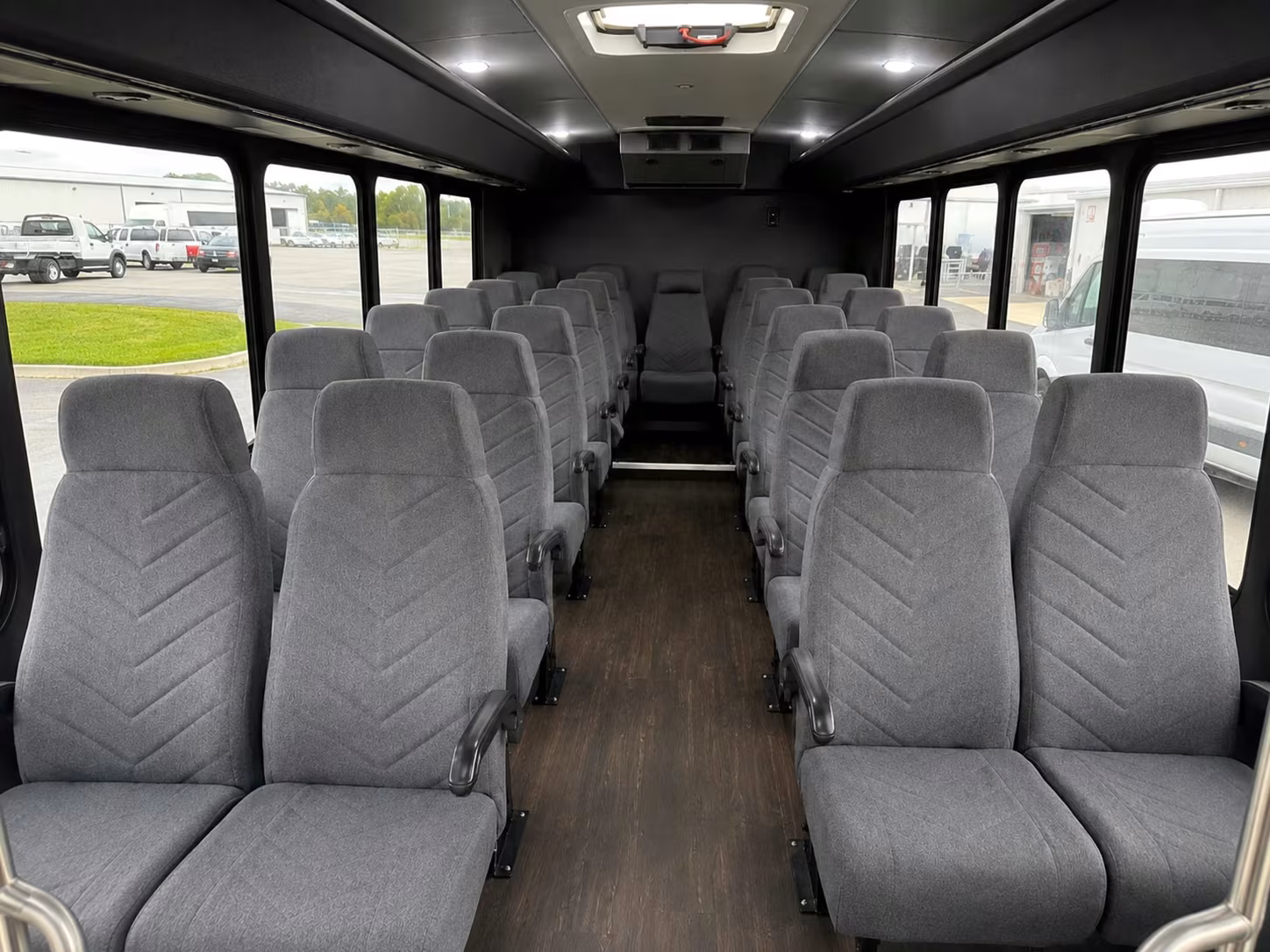 20 passenger minibus inside