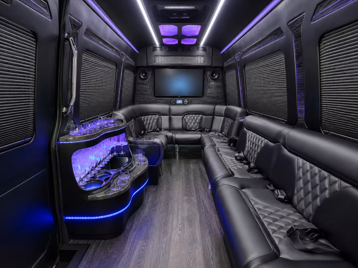 accessible church bus rentals in lansing for senior members