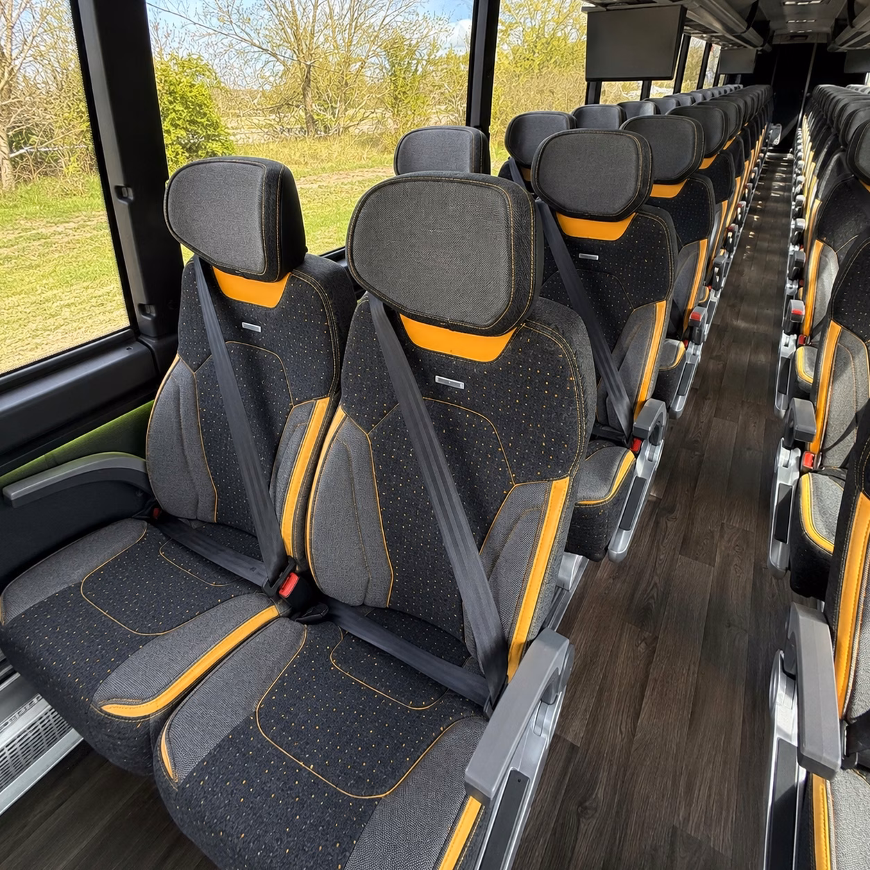 lansing corporate event charter buses for healthcare and automotive