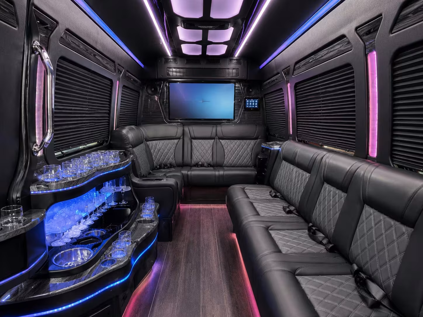 sprinter limousine inside