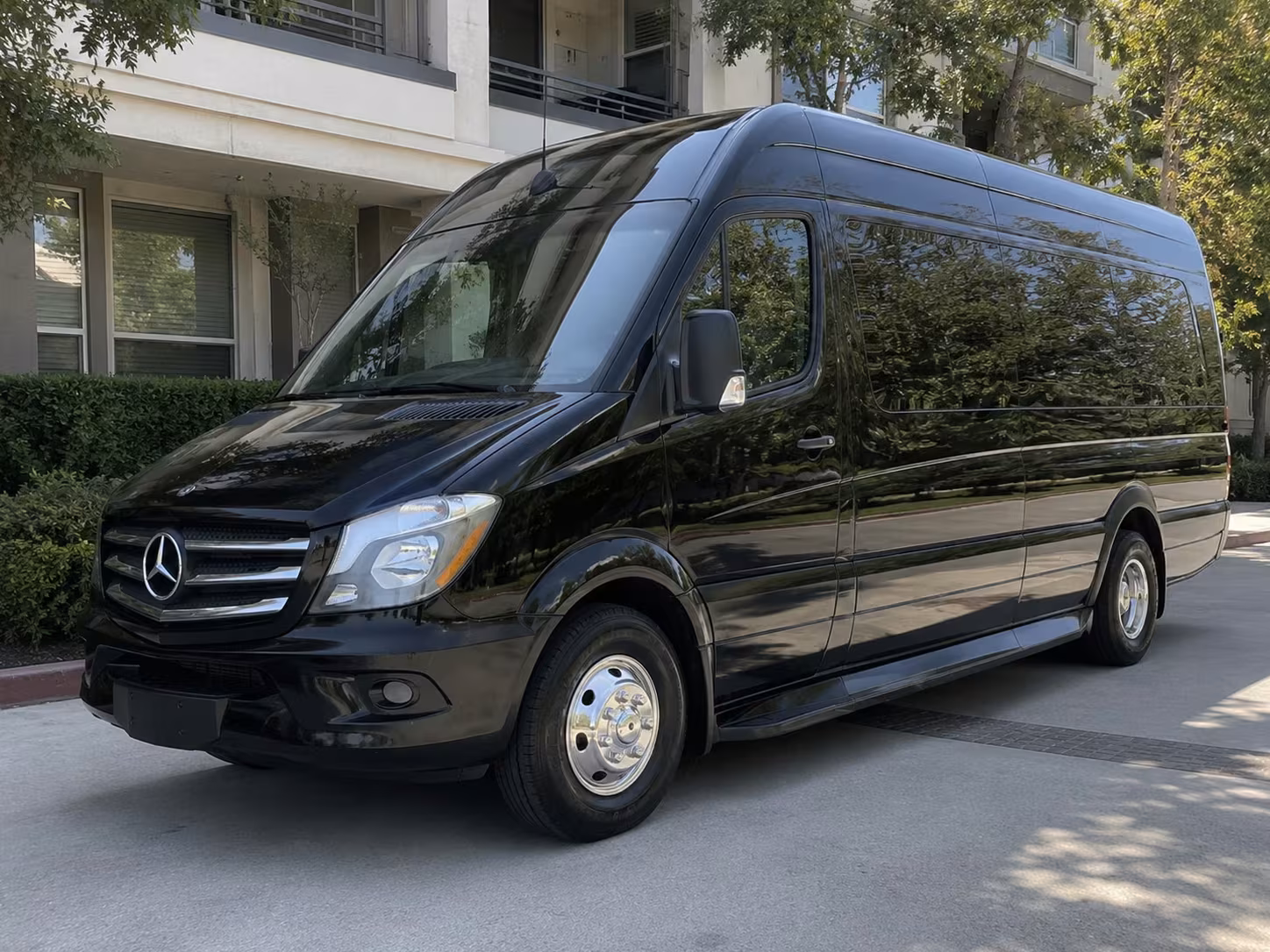 sprinter van with driver
