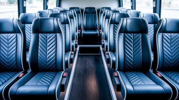 lansing 15 passenger minibus inside