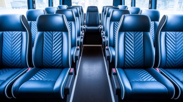 lansing 18 passenger minibus inside
