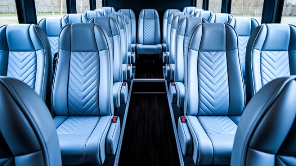 lansing 18 passenger minibus interior