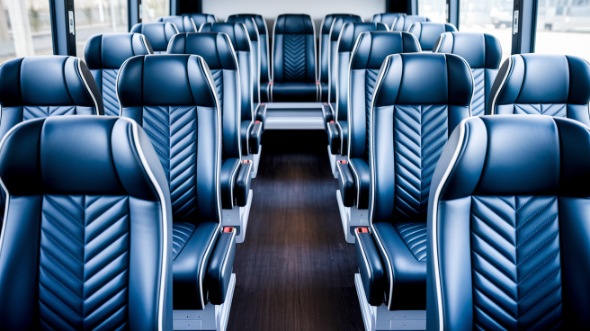 lansing 20 passenger minibus inside