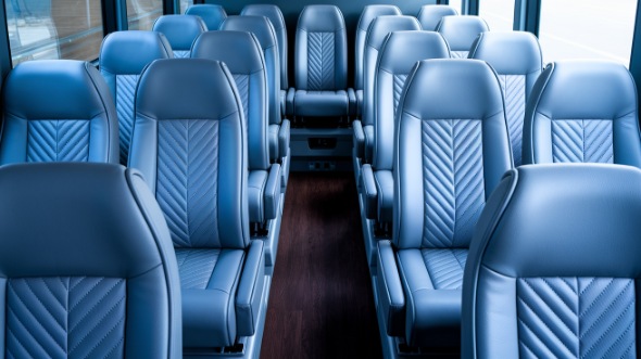 lansing 25 passenger minibus interior