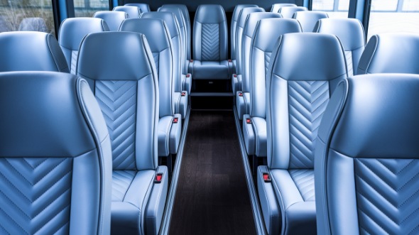 lansing 28 passenger minibus interior