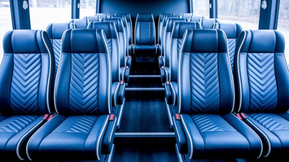 lansing 28 passenger minibus rental