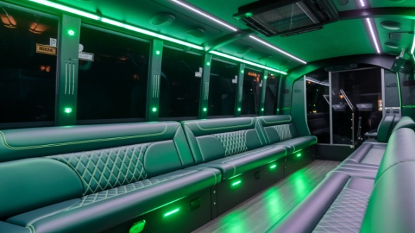 lansing party bus rental inside