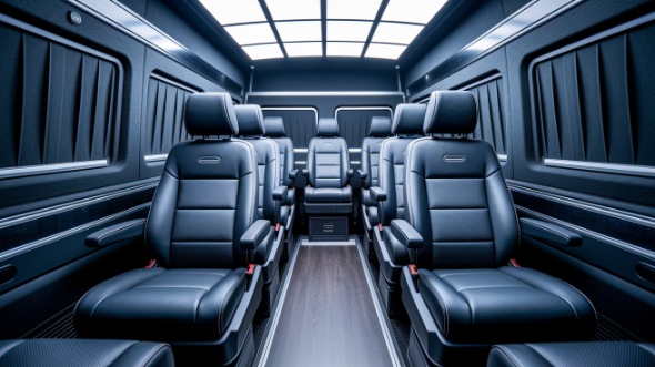 lansing sprinter van with driver interior